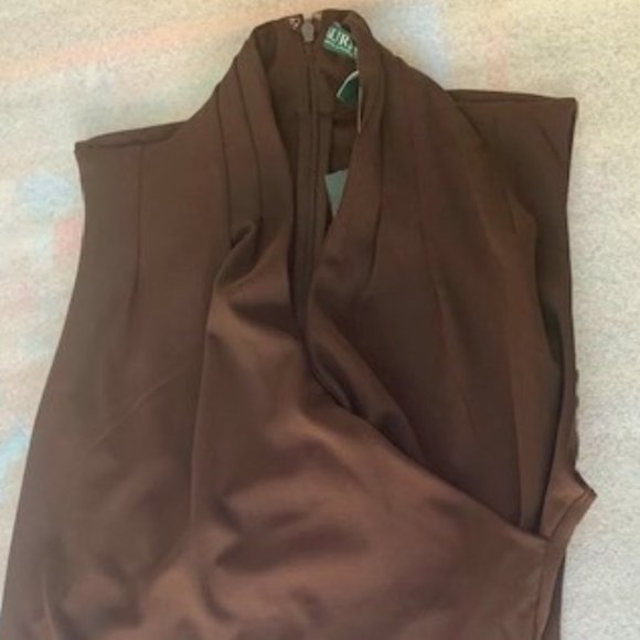 Ralph Lauren Layering Vest XL Chocolate Brown - Picture 2 of 8